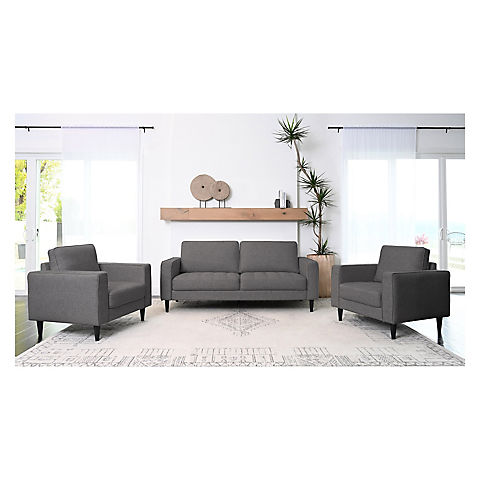 Abbyson Haverly 3-Pc. Fabric Sofa Collection