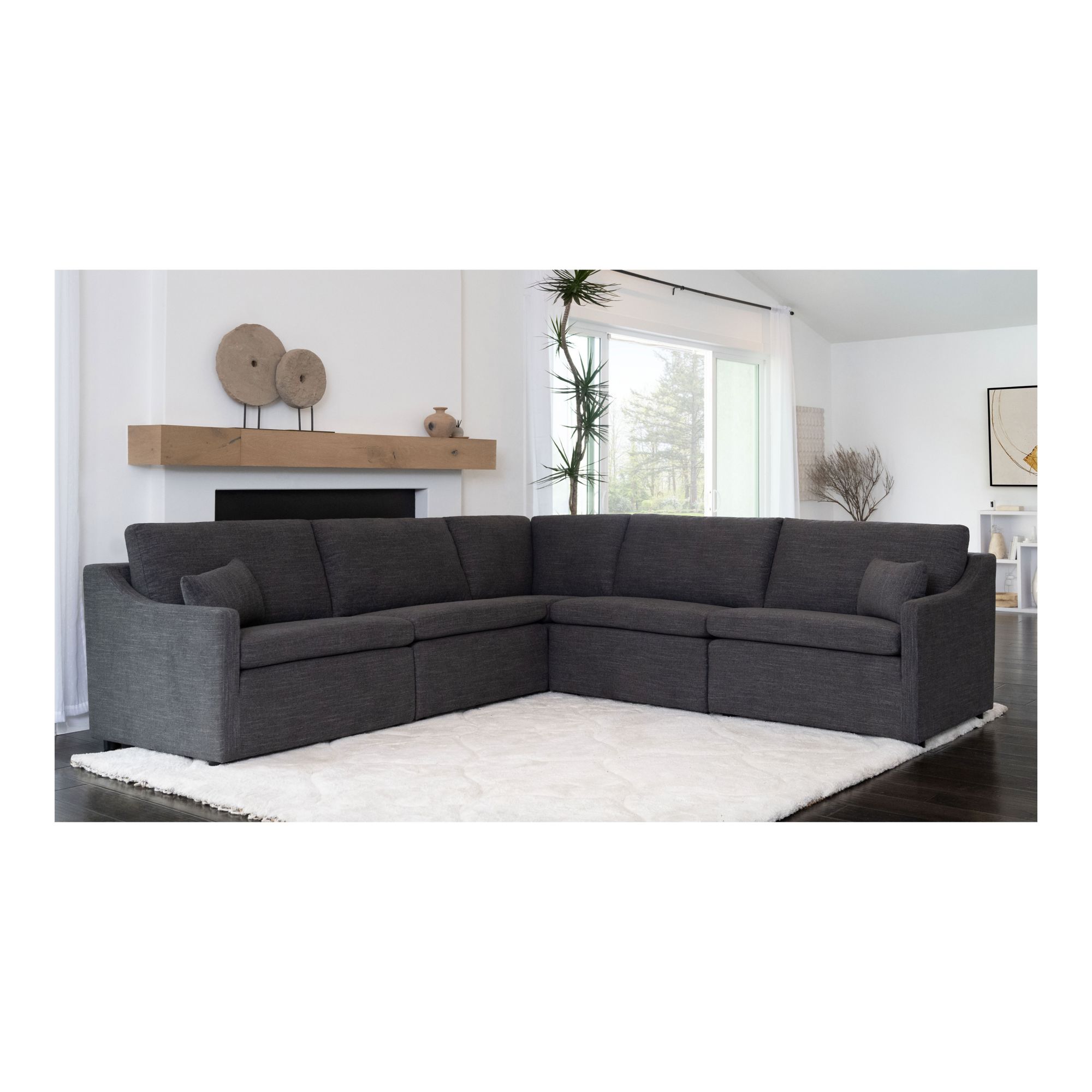 Abbyson deals modular sectional