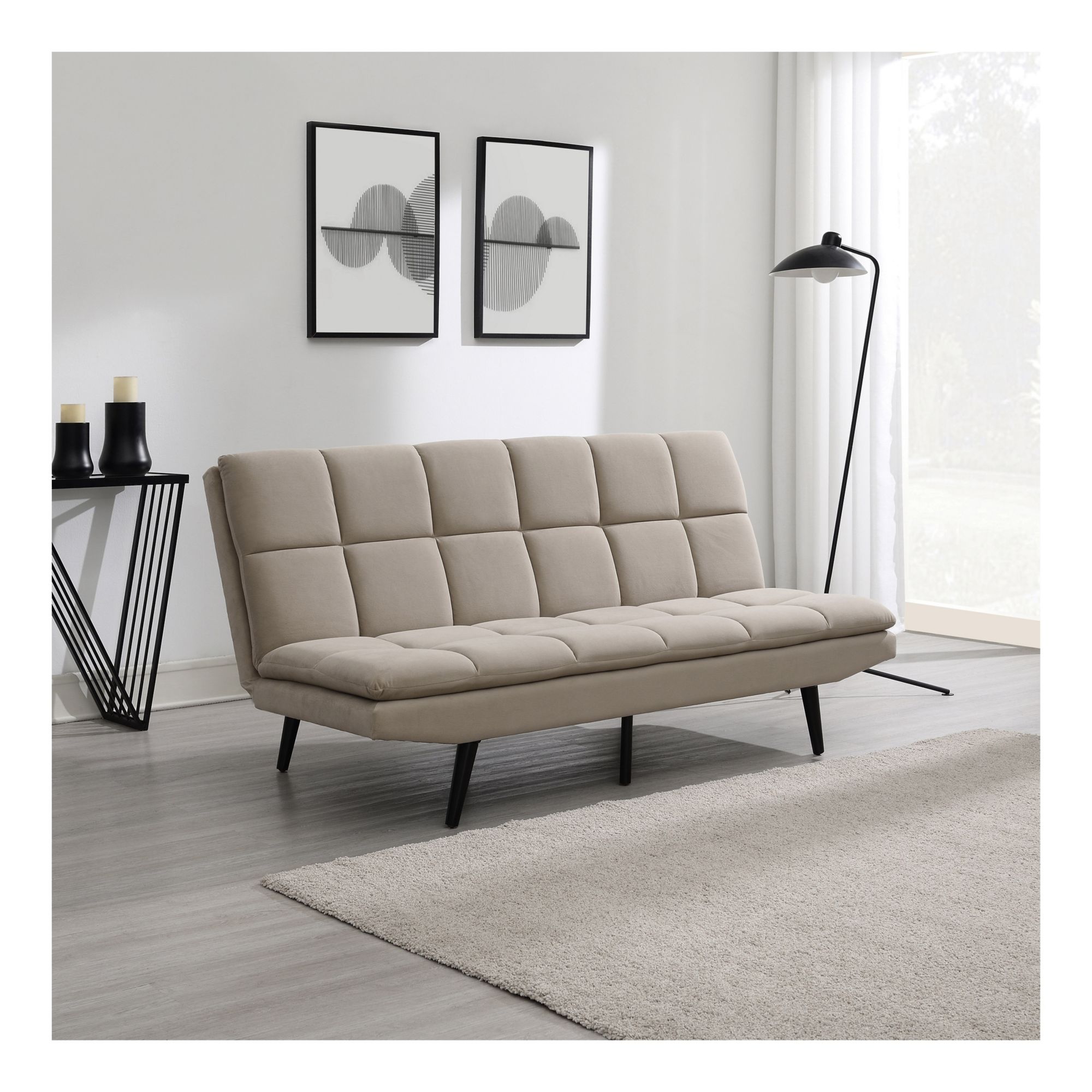 Convertible Sofa Bed Gray - Room Essentials™