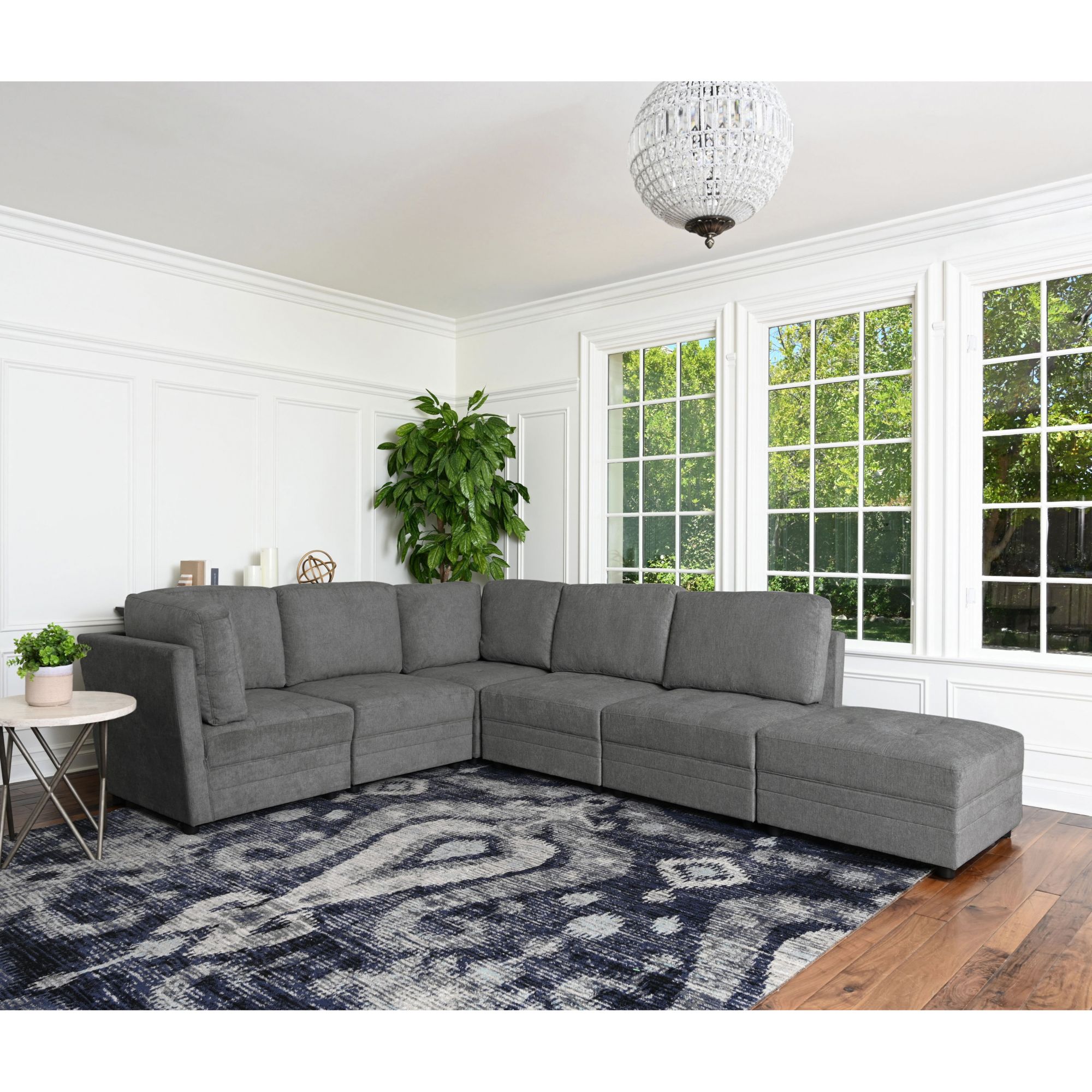 6 piece deals modular sectional