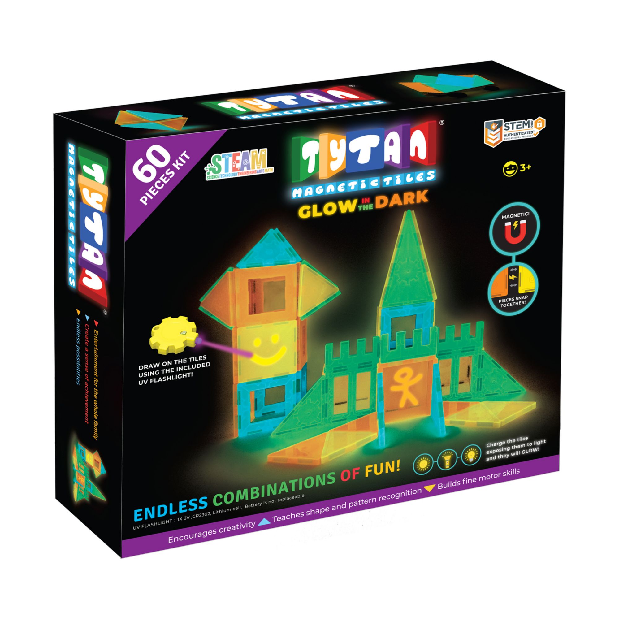 Magna tiles cheap 60 piece