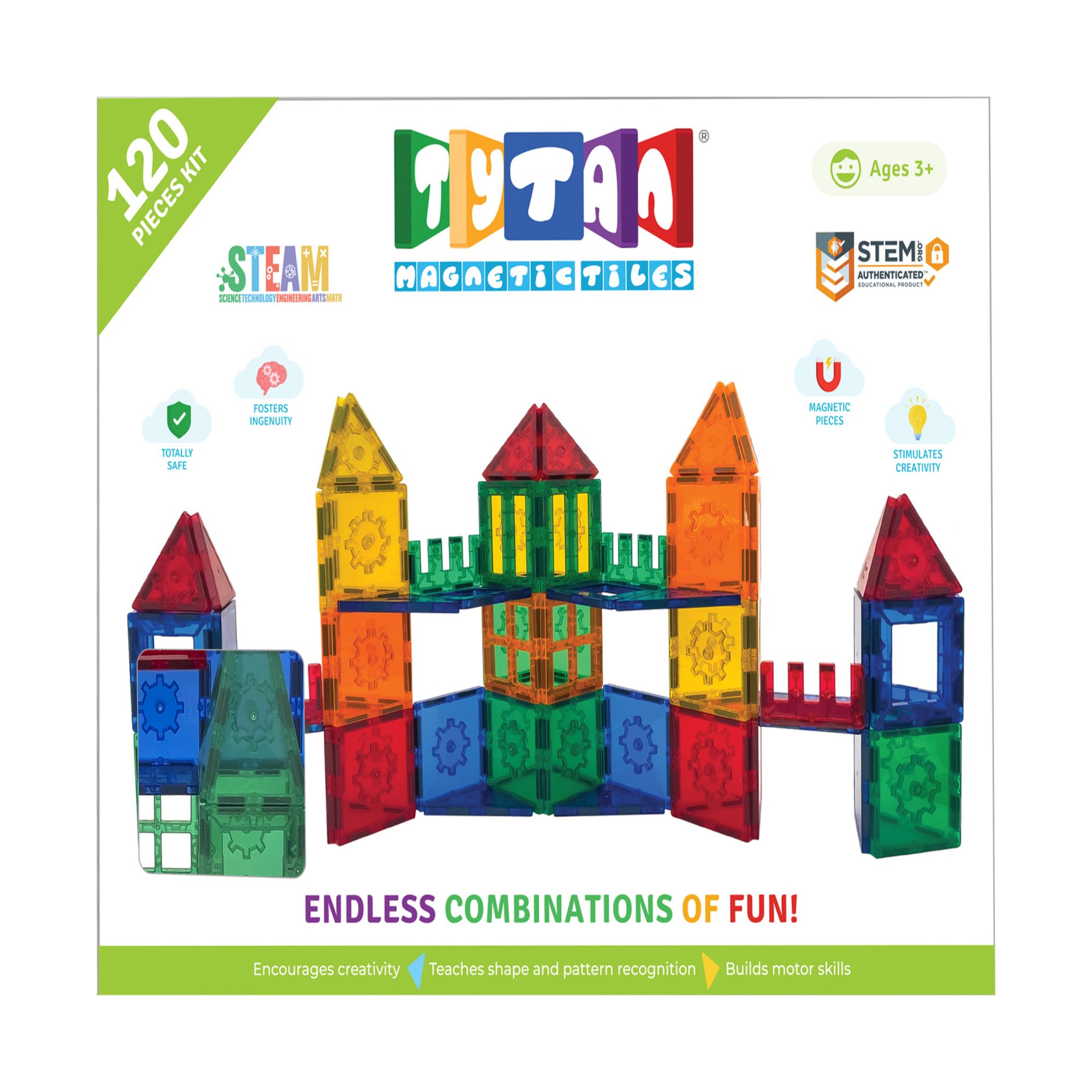 Playmags magnetic store building blocks