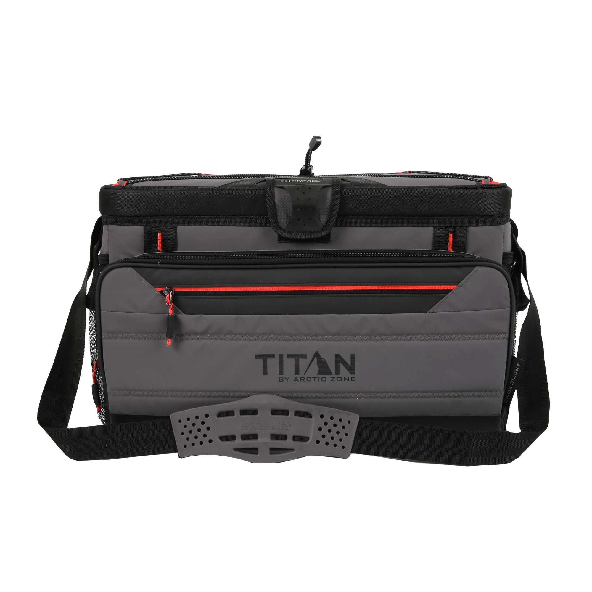 Titan by Arctic Zone 48 Can Zipperles Cooler - Gray