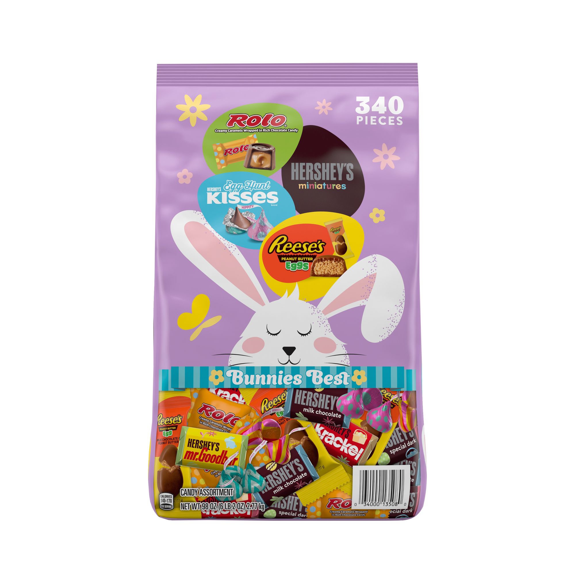 Hershey's, Reese's and Rolo Assorted Chocolate Easter Candy Bag