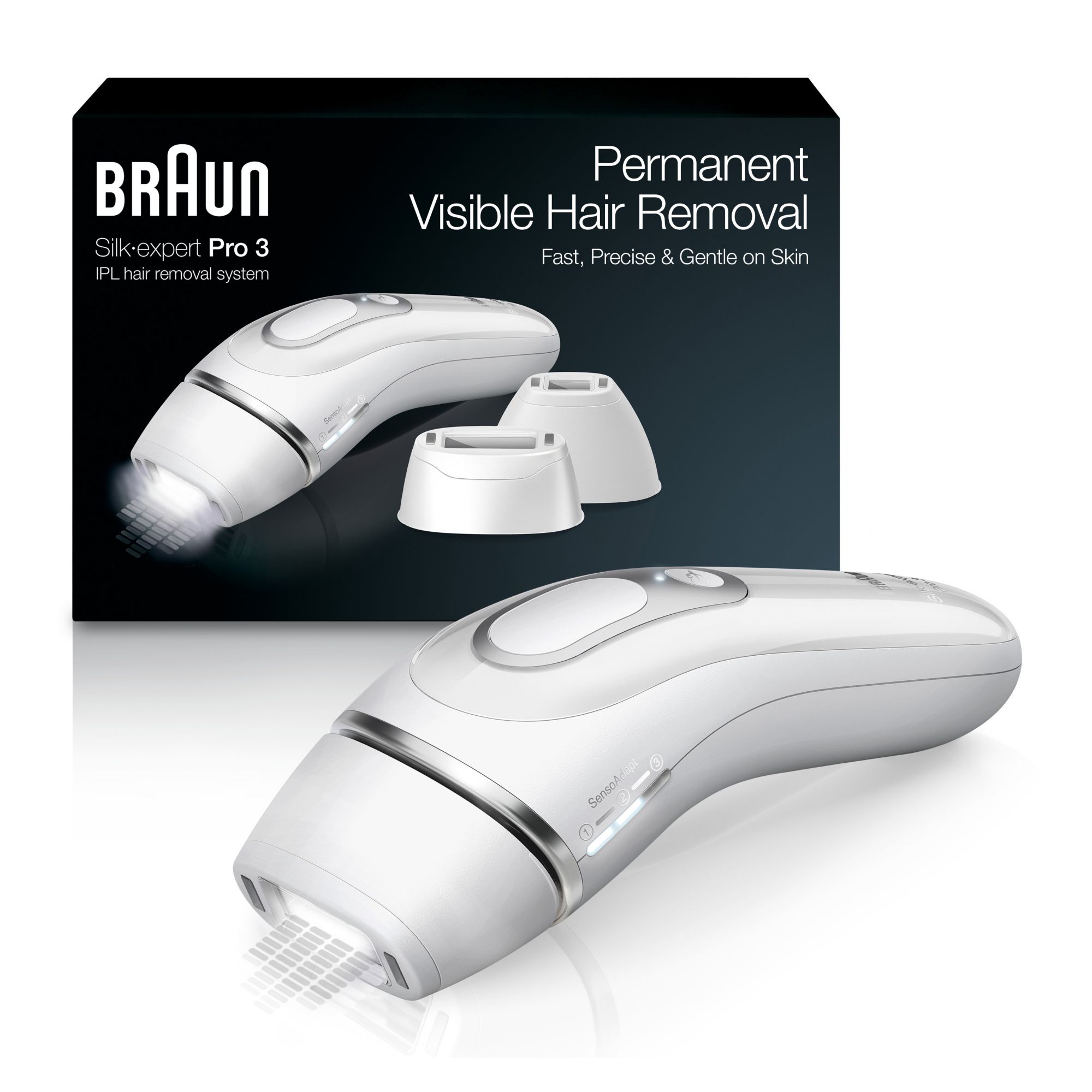 Braun Silk Expert for BJ\'s Wholesale Removal Club At-Home IPL 3 | & Hair System Women Men Pro