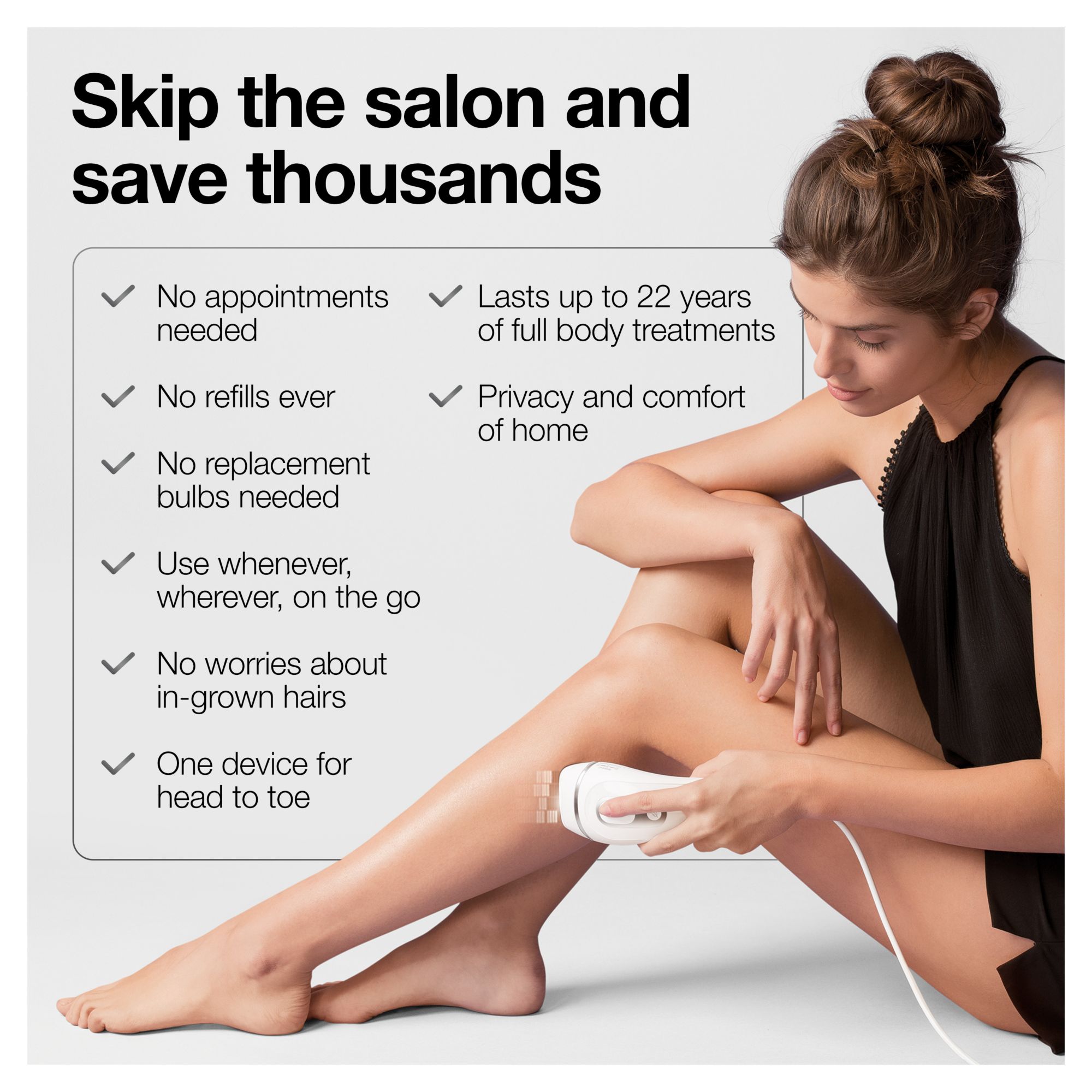 Silk-expert Pro IPL Hair Removal for Device Women