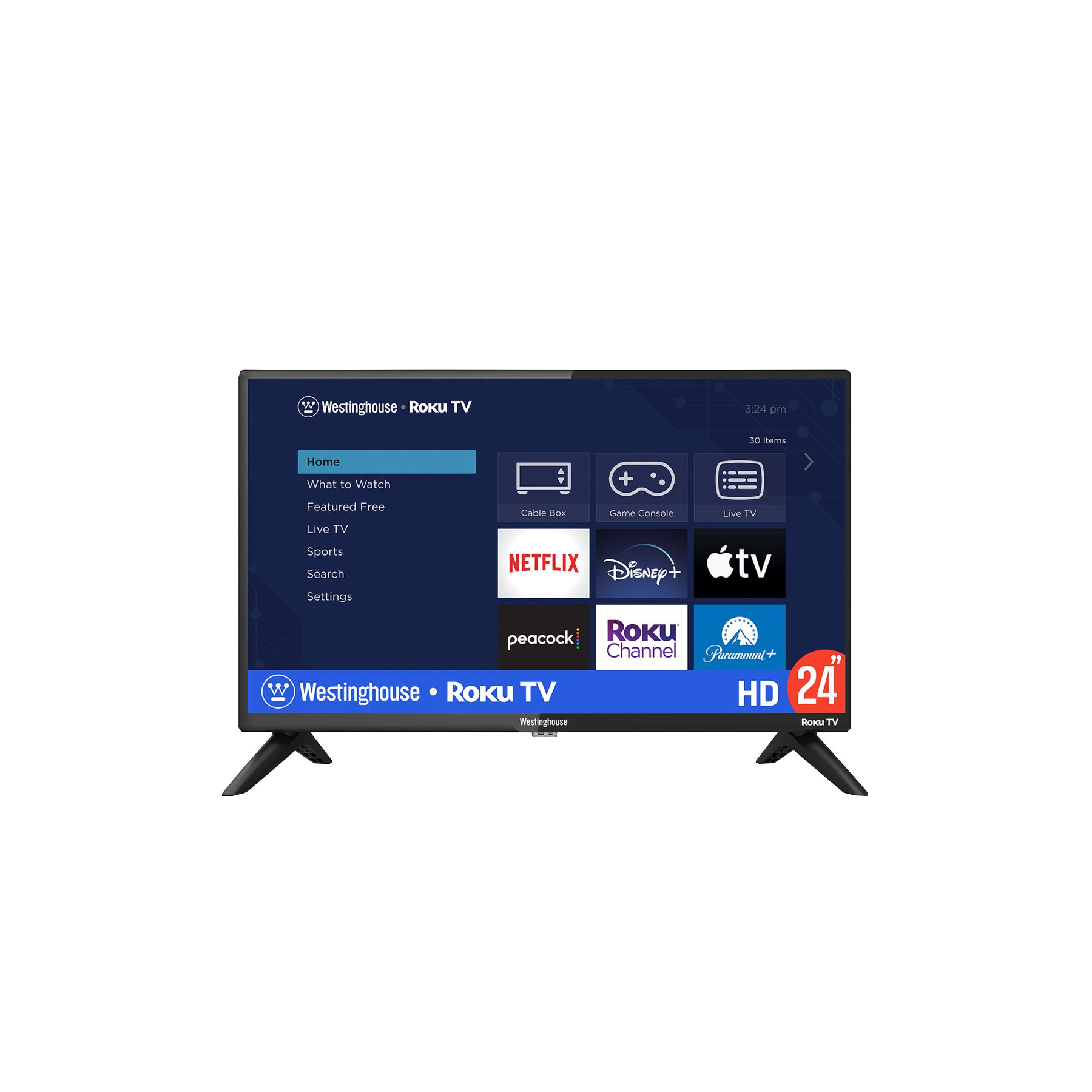 Westinghouse 24 Roku TV with 2-Year Coverage