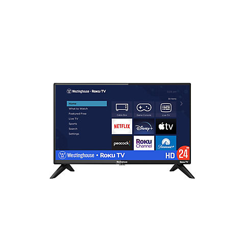 Westinghouse 24" Roku TV with 2-Year Coverage