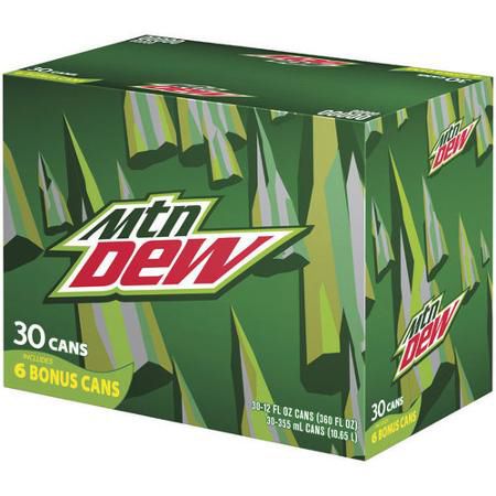 Mountain Dew Soda, 30 pk./12 oz. cans