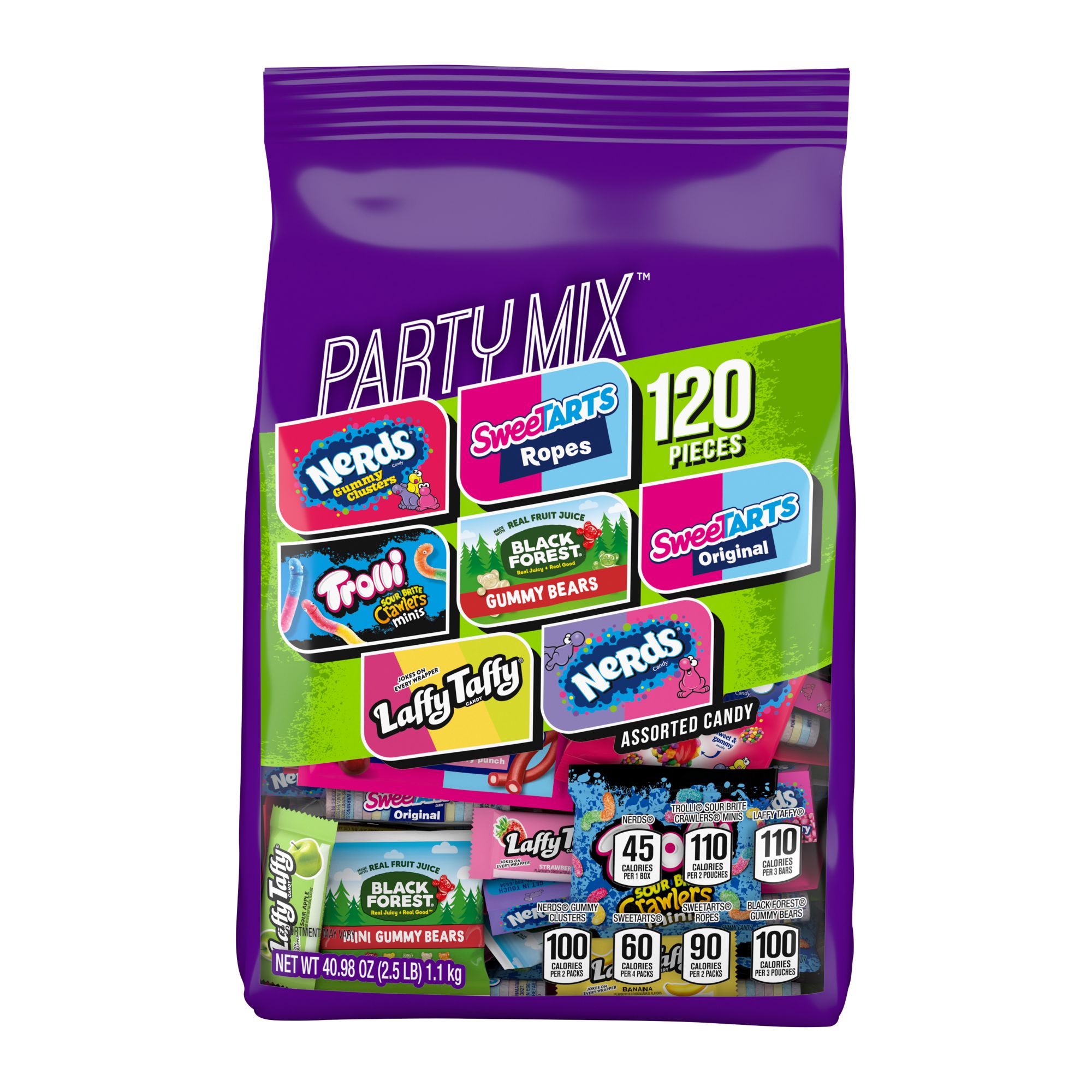 Nerds, Trolli, Laffy Taffy & More, Ferrara Candy Mix, 120 ct