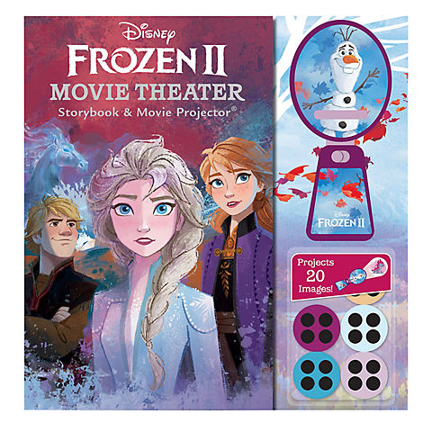 Disney Frozen 2 Movie Theater Storybook and Movie Projector