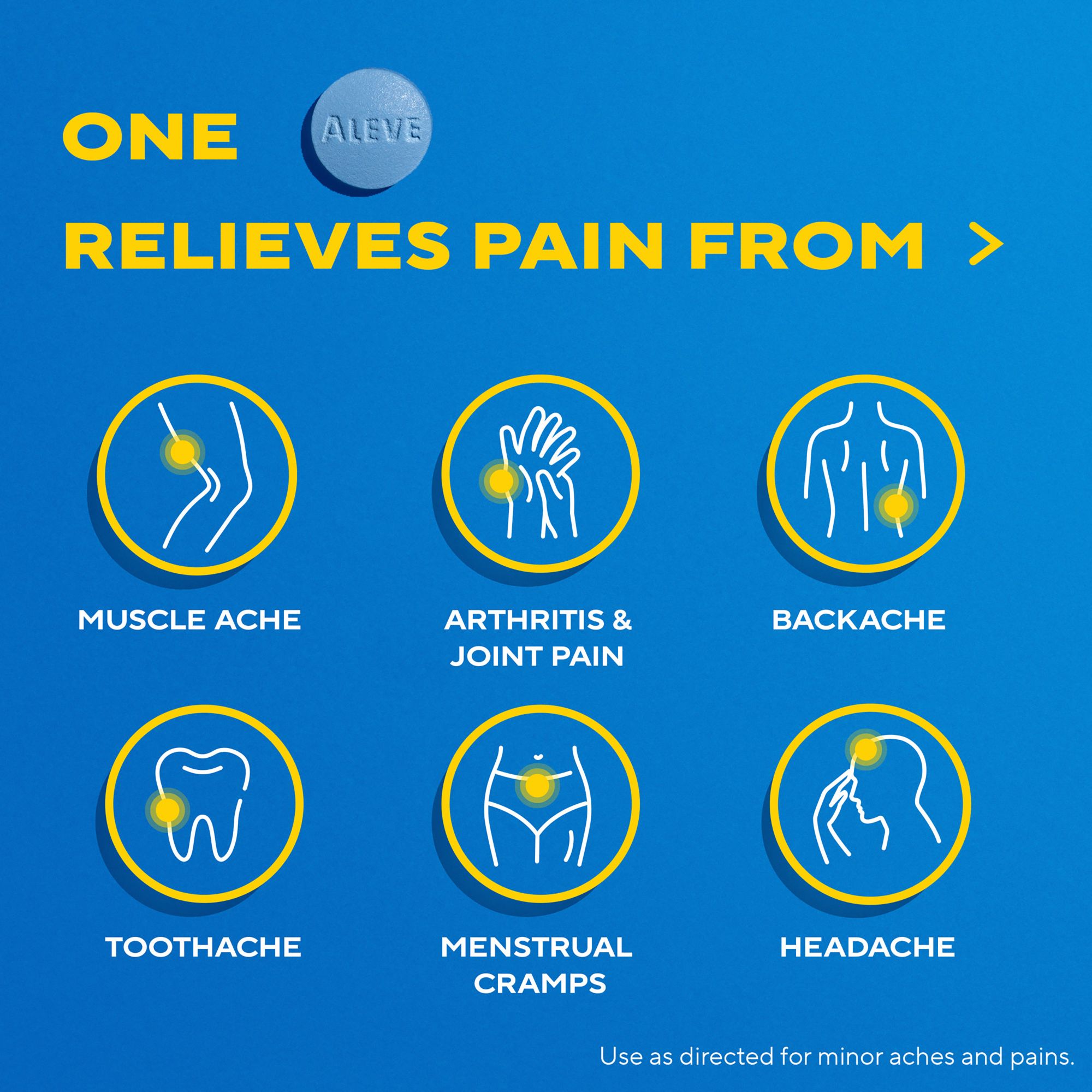Aleve Pain Reliever with Arthritis Cap, 320 ct.
