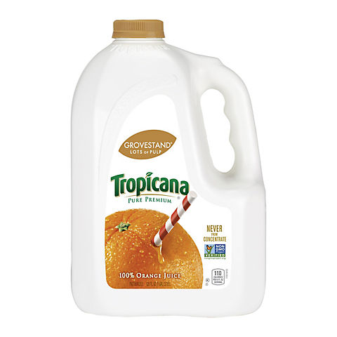 Tropicana Pure Premium Grovestand Orange Juice, 128 fl. oz.