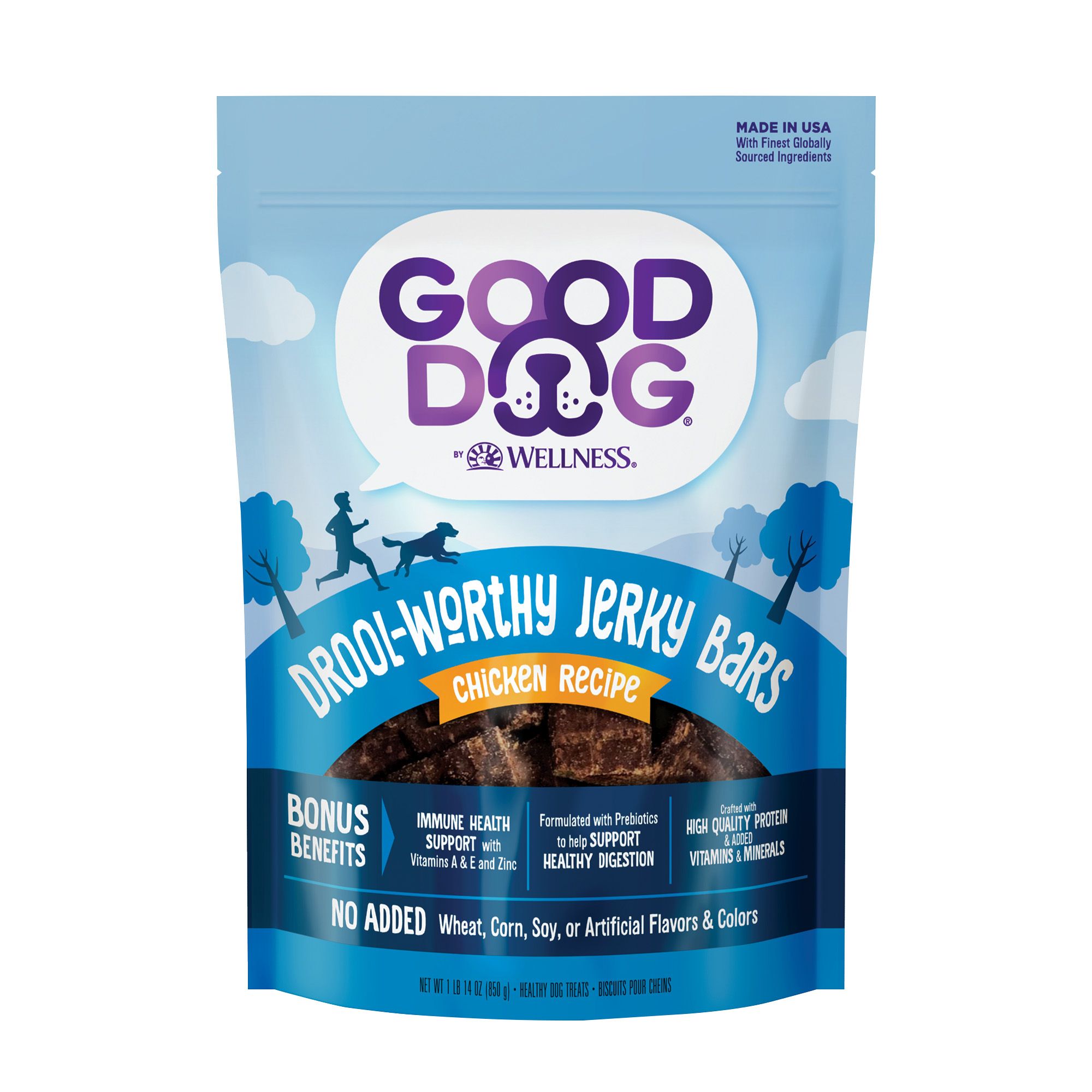 Wellness Good Dog Jerkey Bars 30 oz. BJ s Wholesale Club