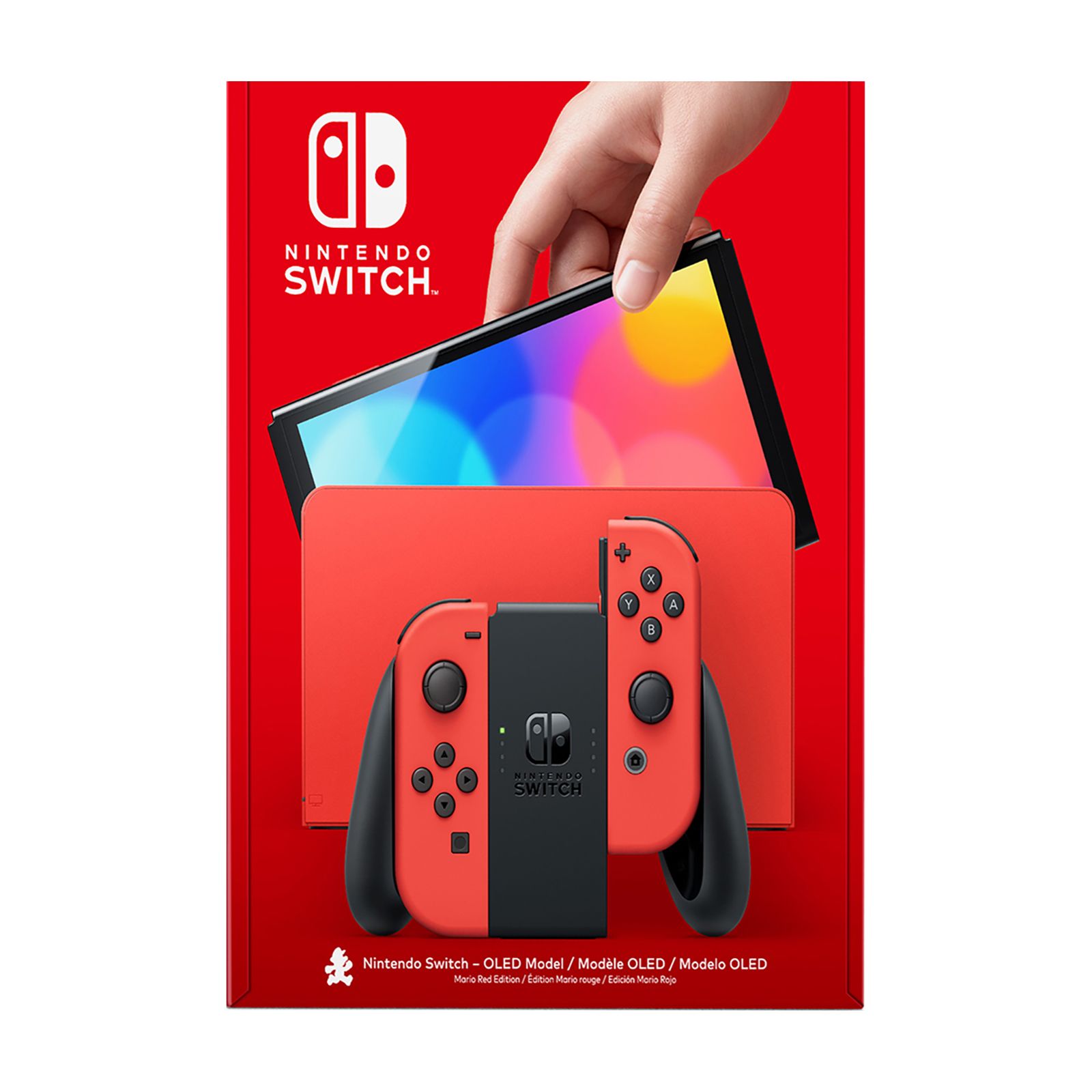 NINTENDO SWITCH OLED MARIO RED EDITION BRAND NEW IN SEALED BOX - video  gaming - by owner - electronics media sale 