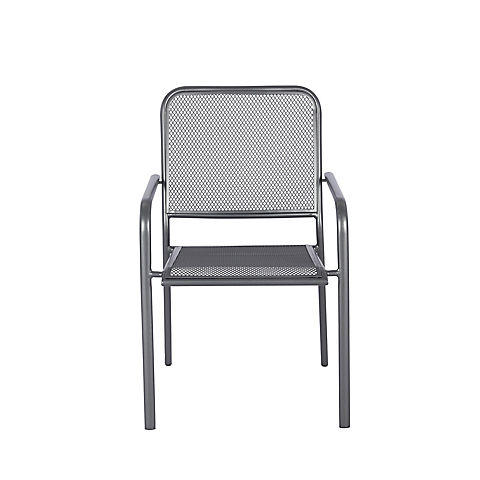 Berkley Jensen Mesh stack Chair  - Black