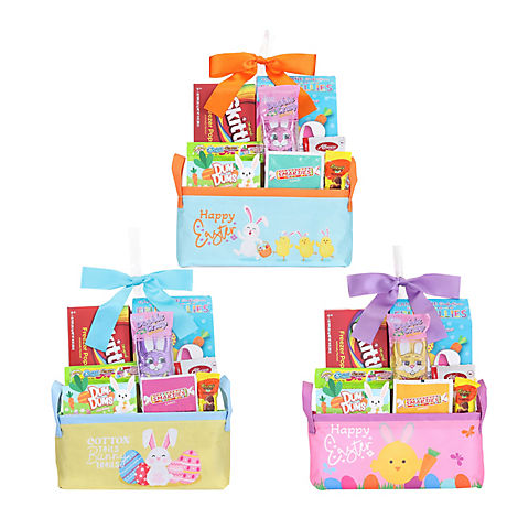 Canvas Easter Basket with Handles