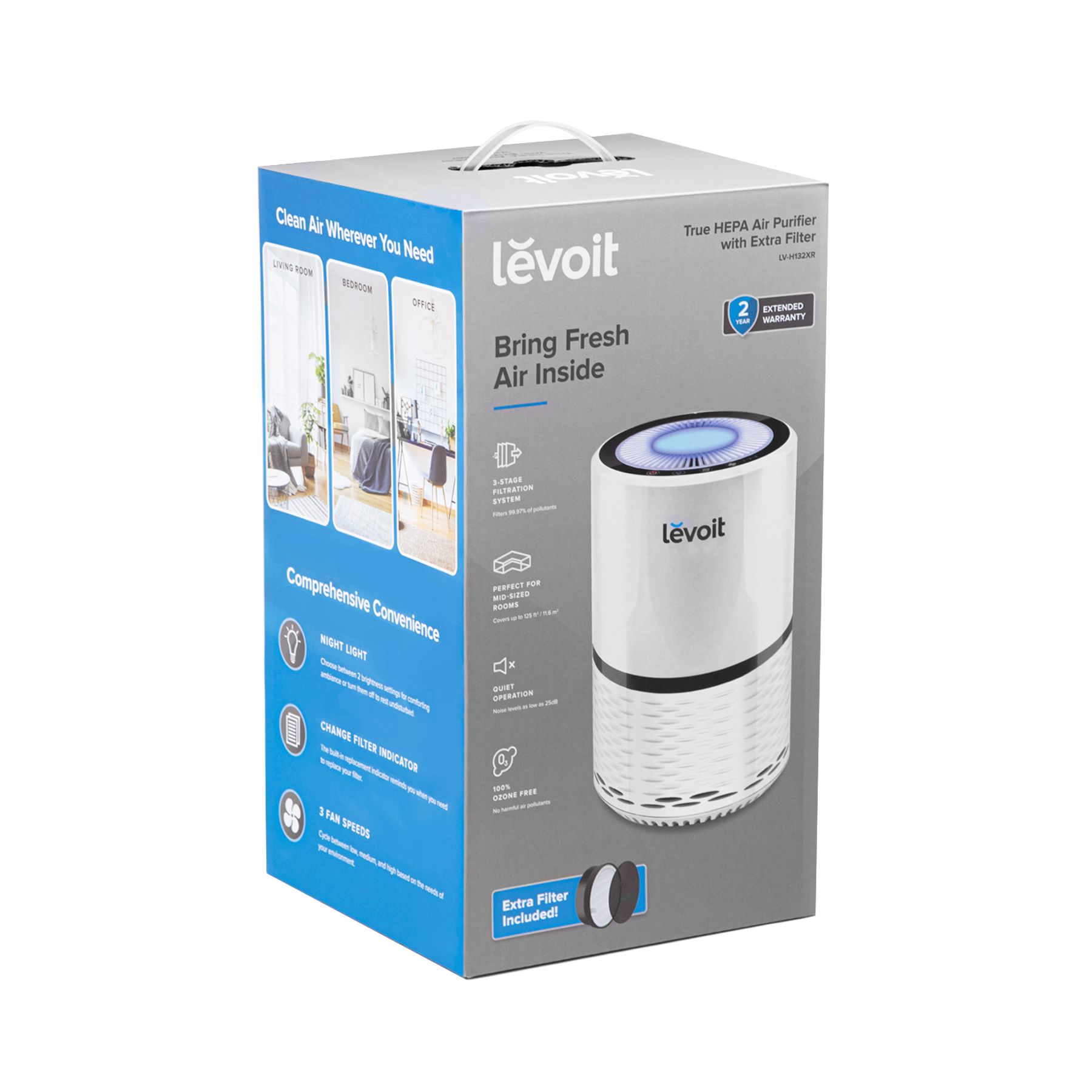 Levoit outlet Compact true hepa air purifier