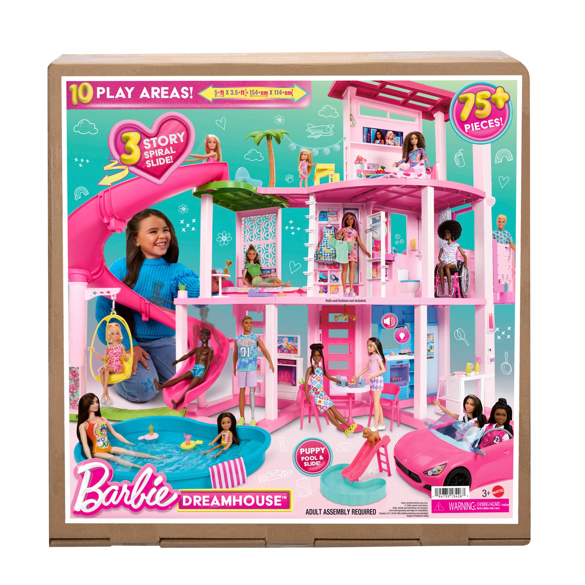 Barbie Dreamhouse Playset BJ s Wholesale Club