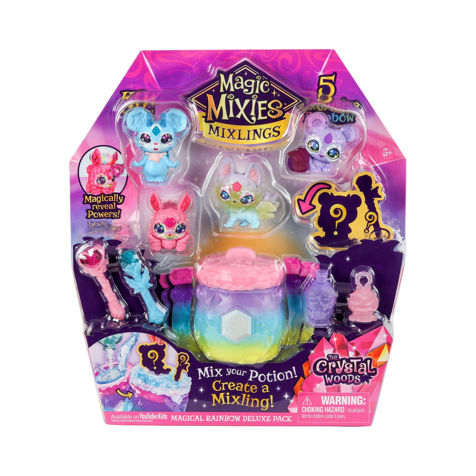 Magic Mixies Mixlings: Series 1 Collector's Cauldron, Surprise Toys for  Kids, Bundle of 2 