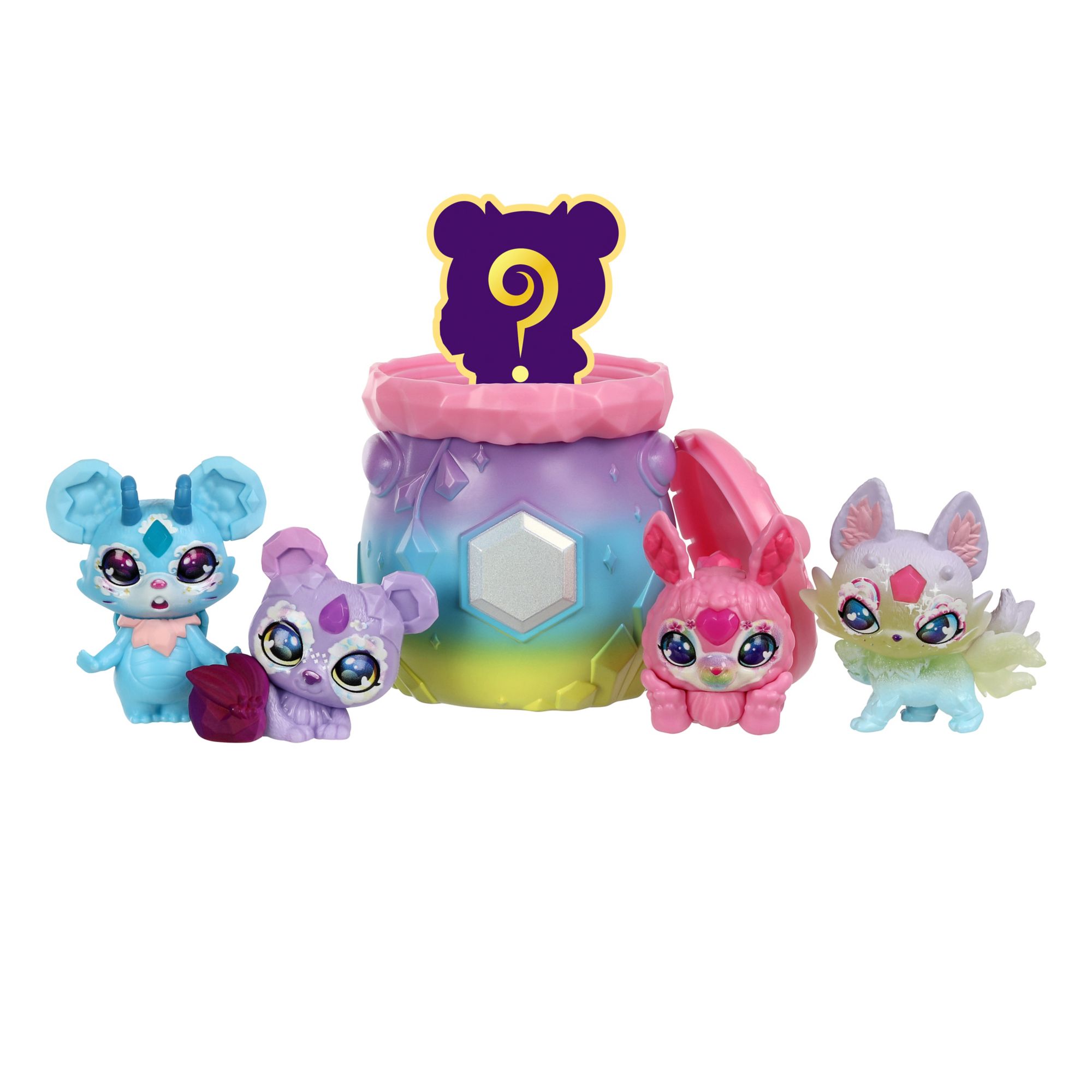 Magic Mixies Mixlings Series 2 Shimmer Mini Figures 4-Pack