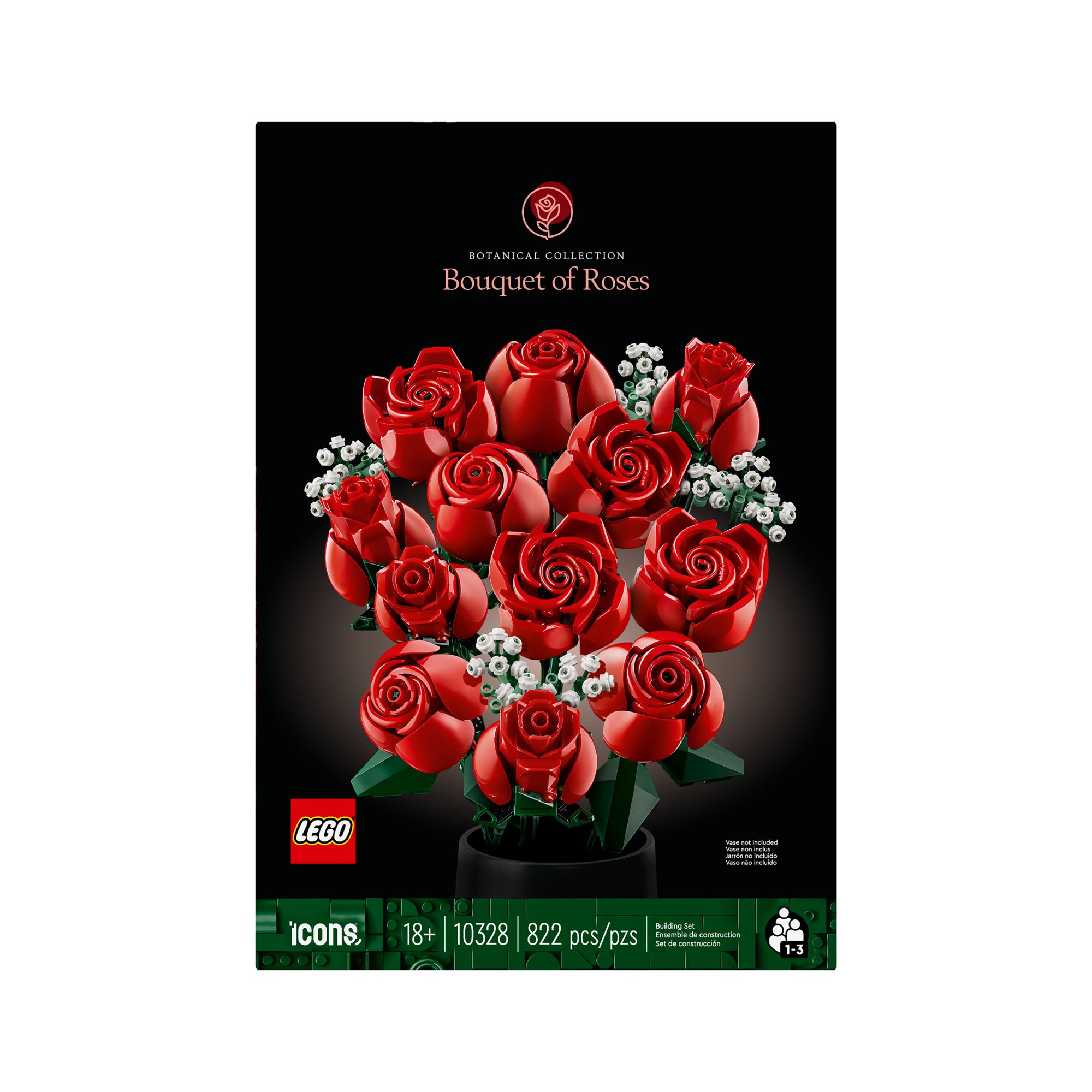 LEGO Icons Bouquet of Roses – World of Mirth