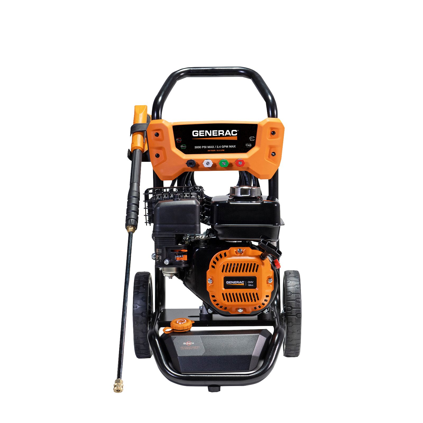 3000-PSI 2.0-GPM Pressure Washer w/ (2) 4Ah Batteries & Charger