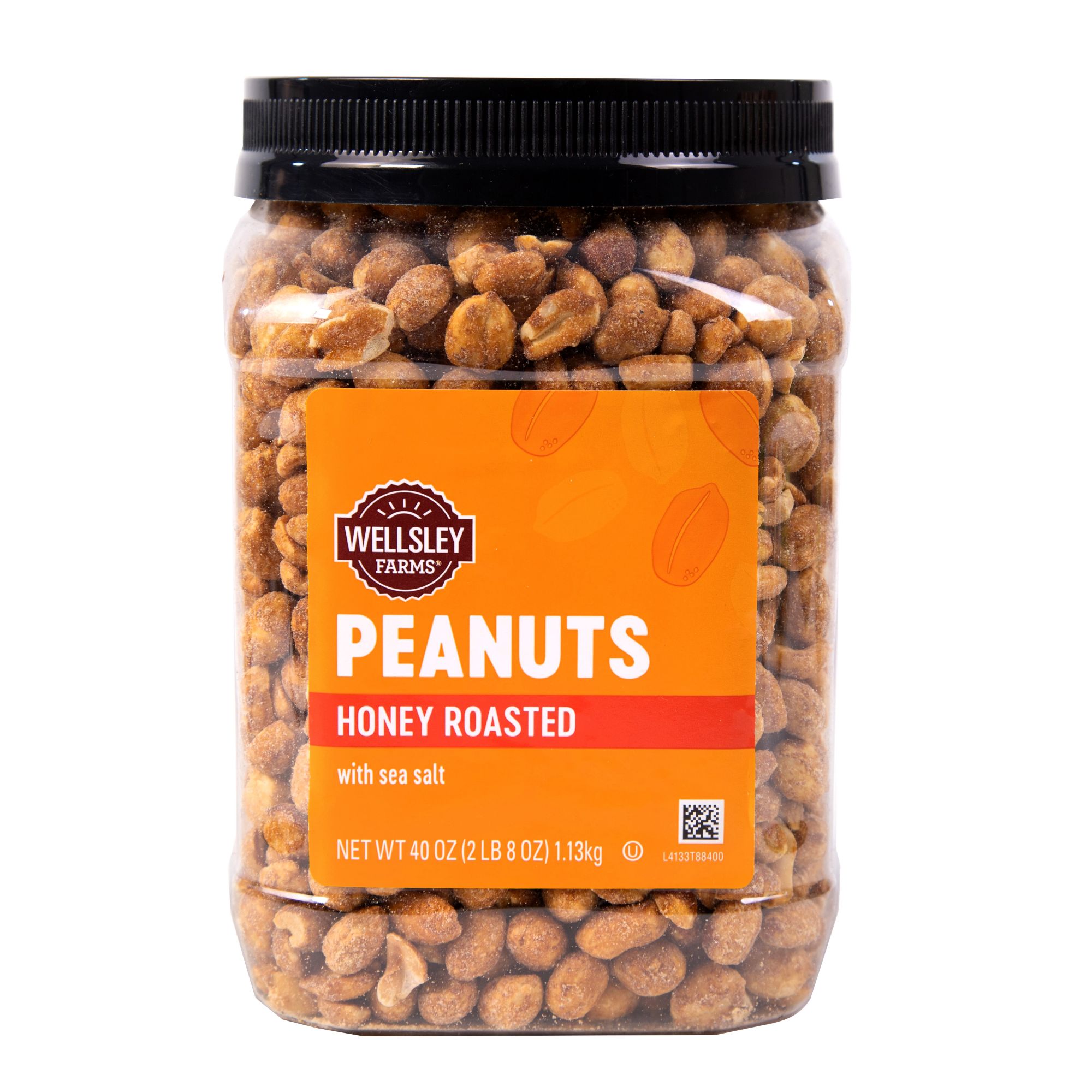 Wellsley Farms Honey Roasted Dry Roasted Peanuts, 40 oz. | BJ's ...