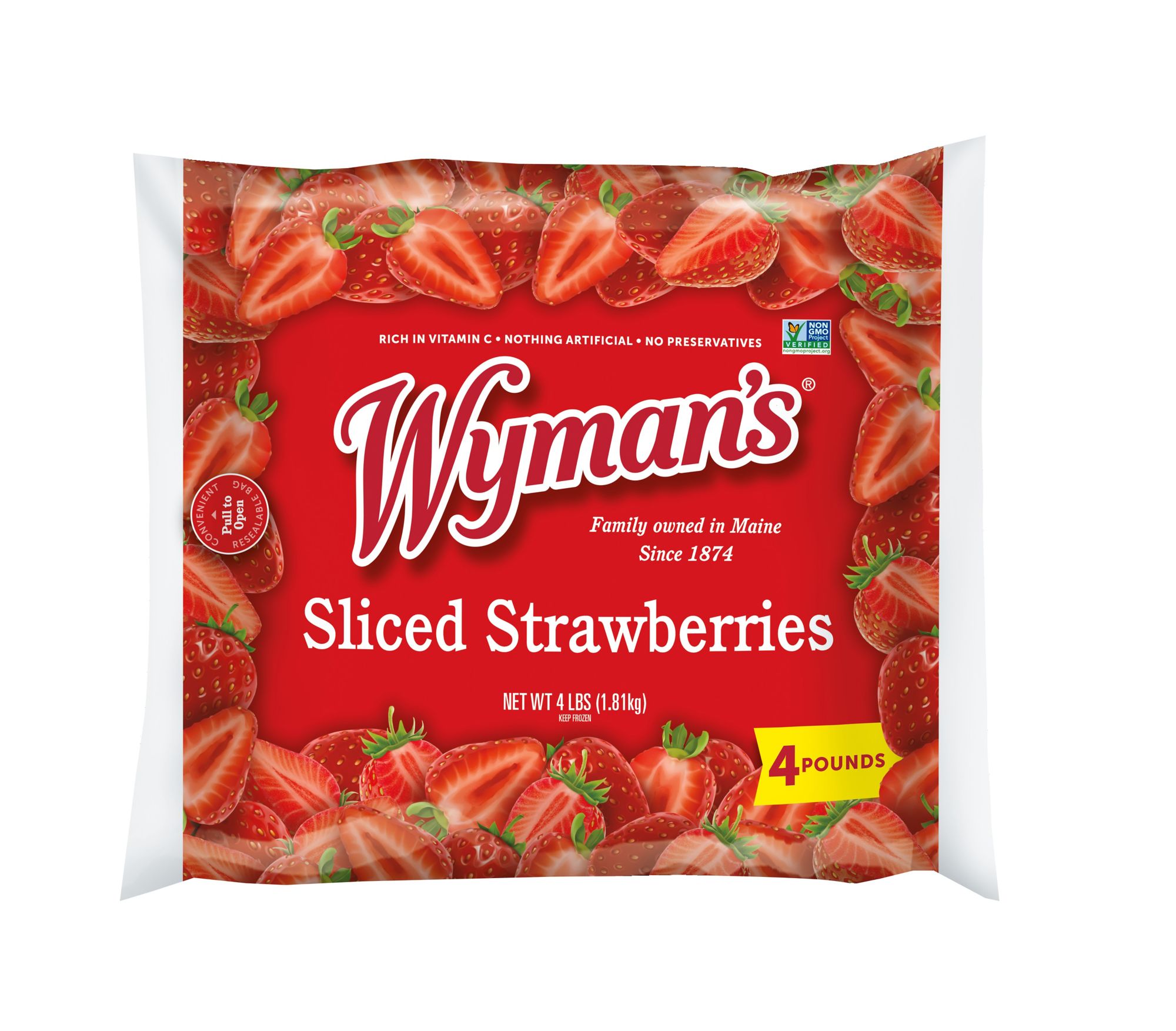 Wyman's Frozen Sliced Strawberries, 4 lbs. | BJ's Wholesale Club Wyman's Frozen Sliced Strawberries, 4 lbs. | BJ's Wholesale Club