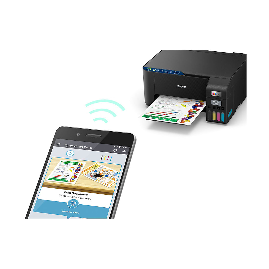 Epson EcoTank ET-2400 SE Wireless All-in-One Cartridge-Free Epson EcoTank ET-2400 SE Wireless All-in-One Cartridge-Free