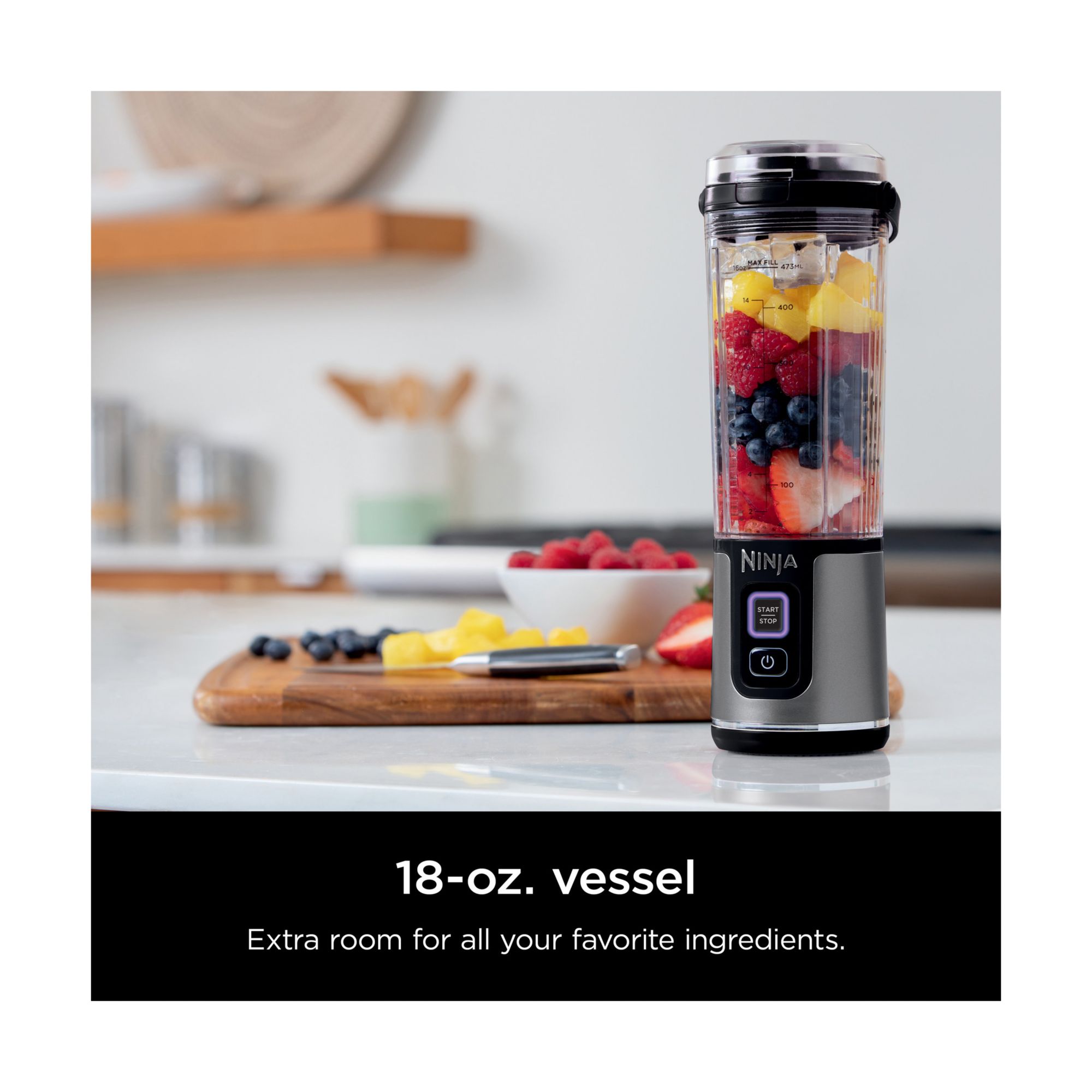 Ninja Blast Portable Black Blender