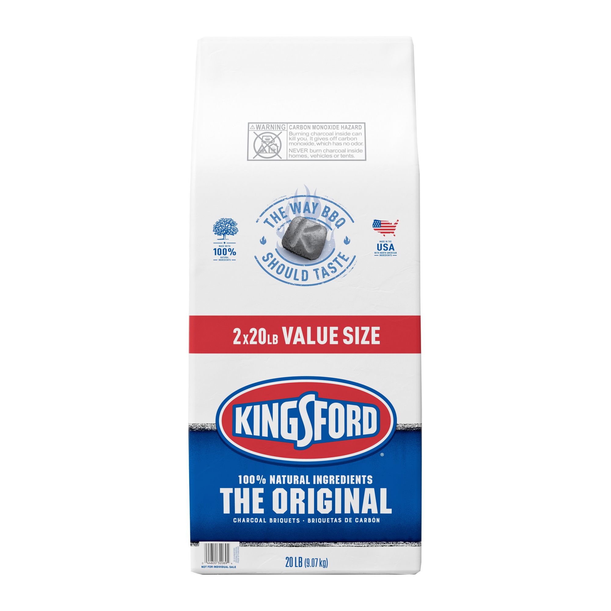 Kingsford Original Charcoal Briquettes, 2 pk. / 20 lbs.