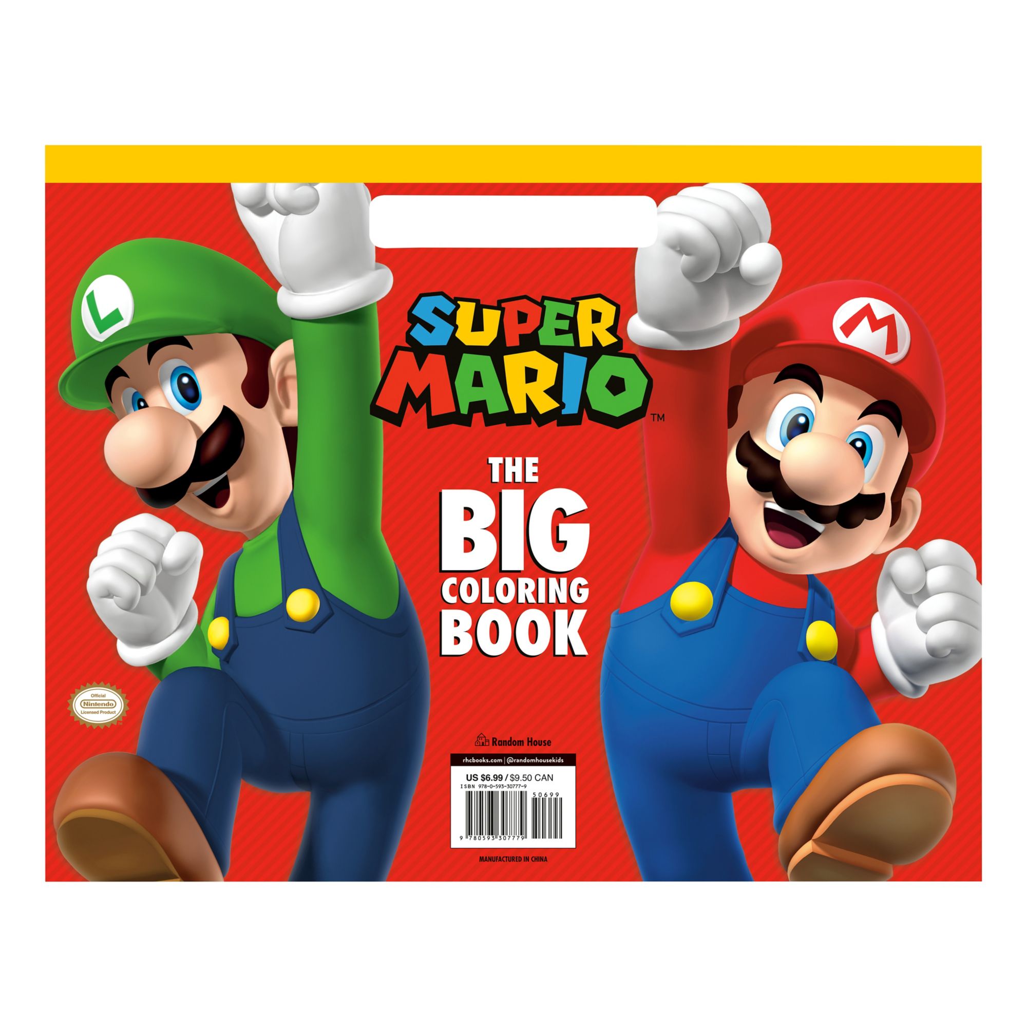 Super Mario: The Big Coloring Book (Nintendo®) (Paperback