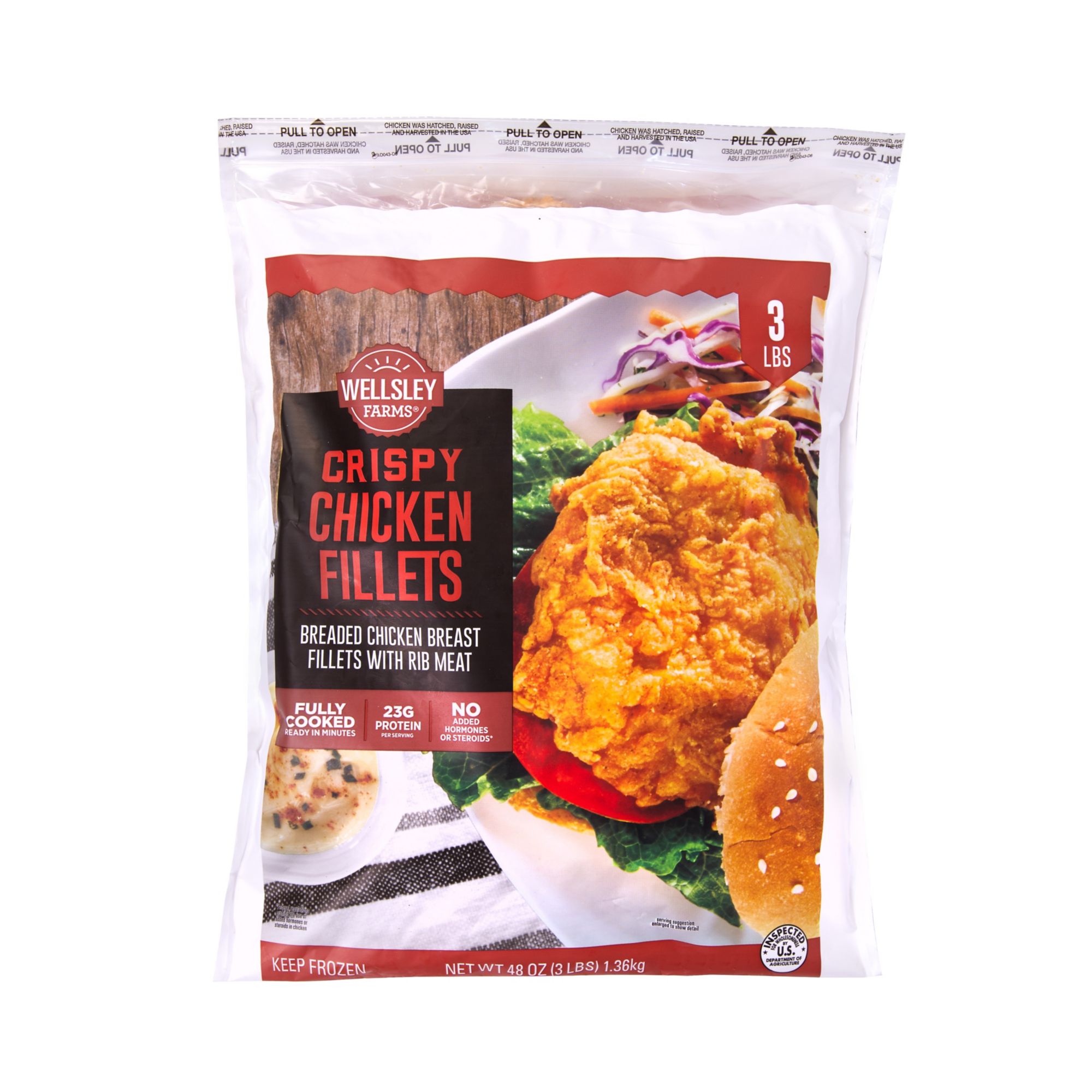 Wellsley Farms Crispy Chicken Breast Fillet, 3 lbs. | BJ's Wholesale Club