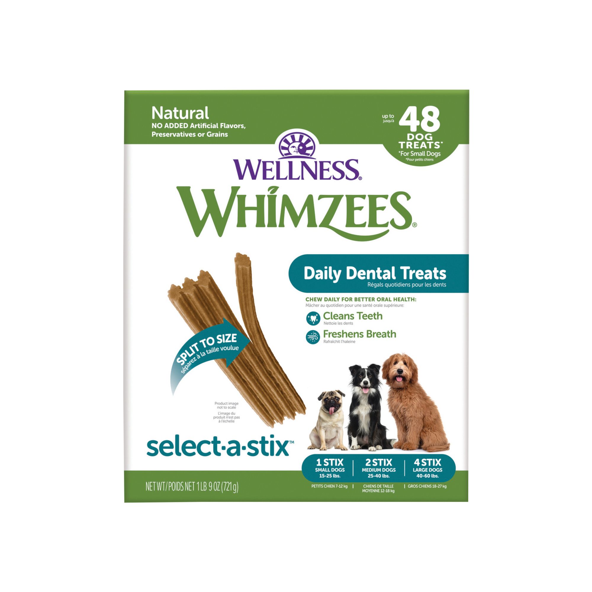 Wellness Whimzees Select A Stix 48 ct. BJ s Wholesale Club