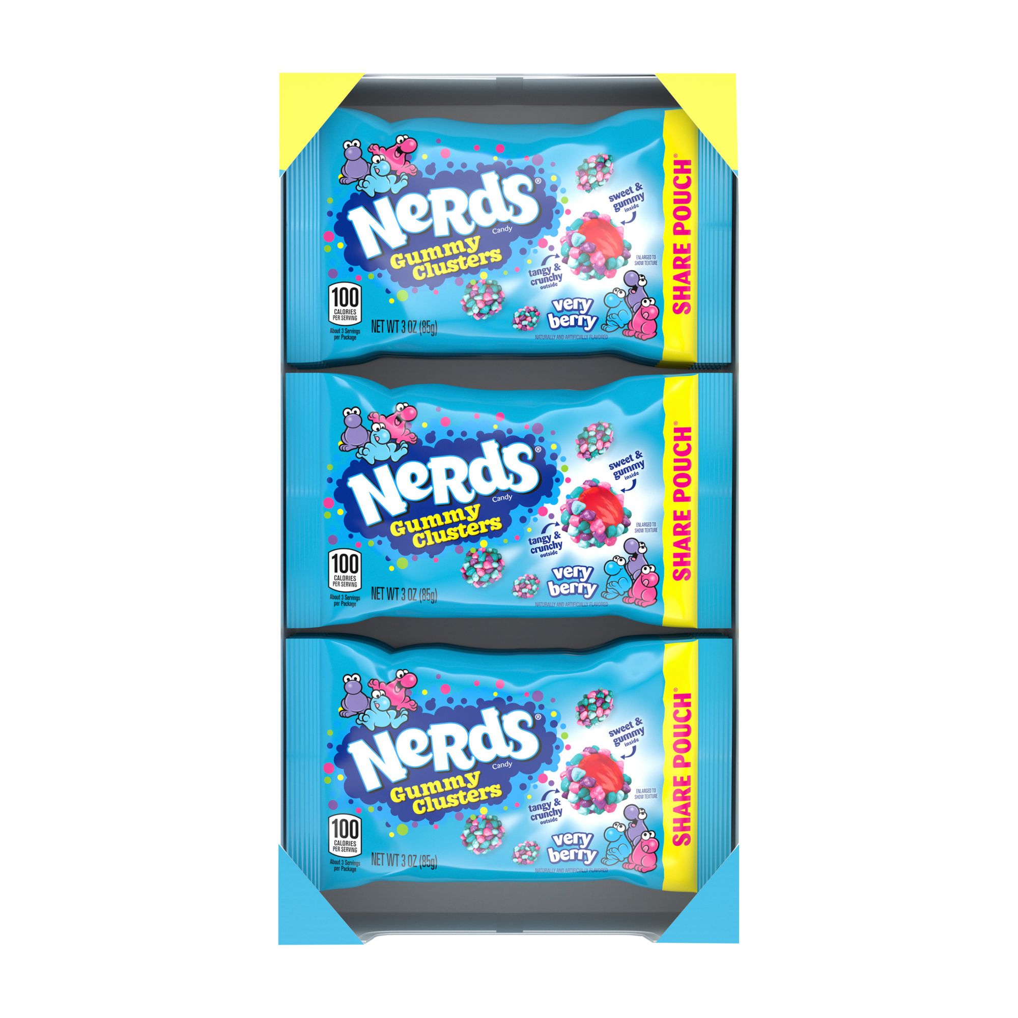 Nerds Gummy Clusters - Very Berry - 3 oz pack