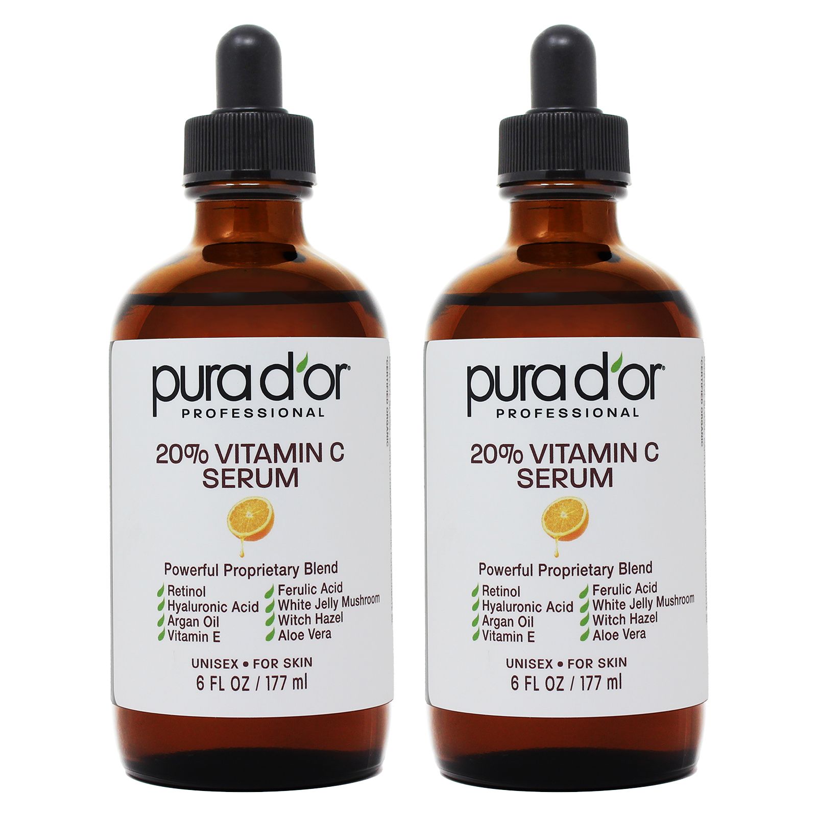 Pura D'or Professional Strength 20% Vitamin C Serum | BJ's Pura D'or Professional Strength 20% Vitamin C Serum | BJ's