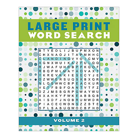 Large Print Word Search Volume 2  