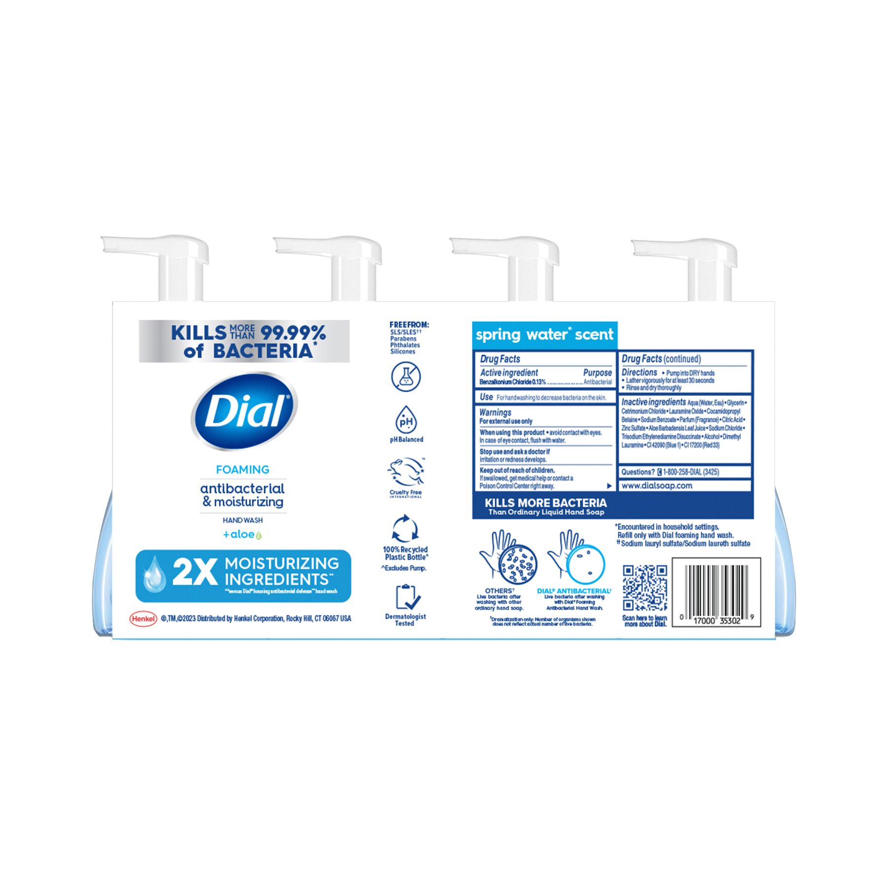 Dial hand sanitizer ingredients sale