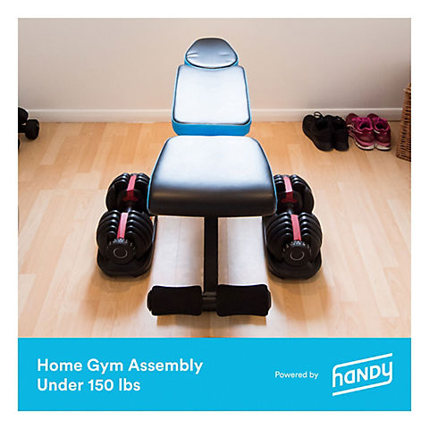 Handy Home Gym Assembly Services - Under 150 lbs.