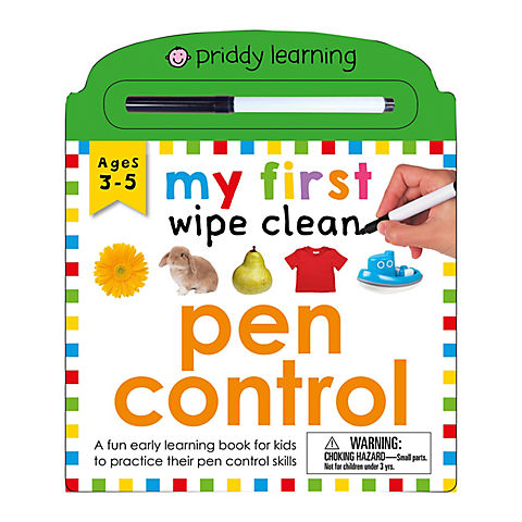 My First Wipe Clean: Pen Control: A fun early learning book for kids to practice their pen control skills