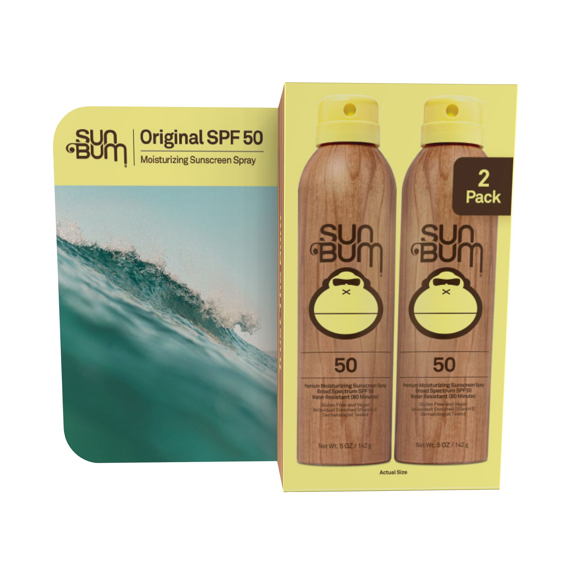 Sun Bum Original Moisturizing Sunscreen Spray SPF 30 | Vegan and Reef  Friendly | Octinoxate & Oxybenzone Free | Broad Spectrum UVA/UVB Sunscreen