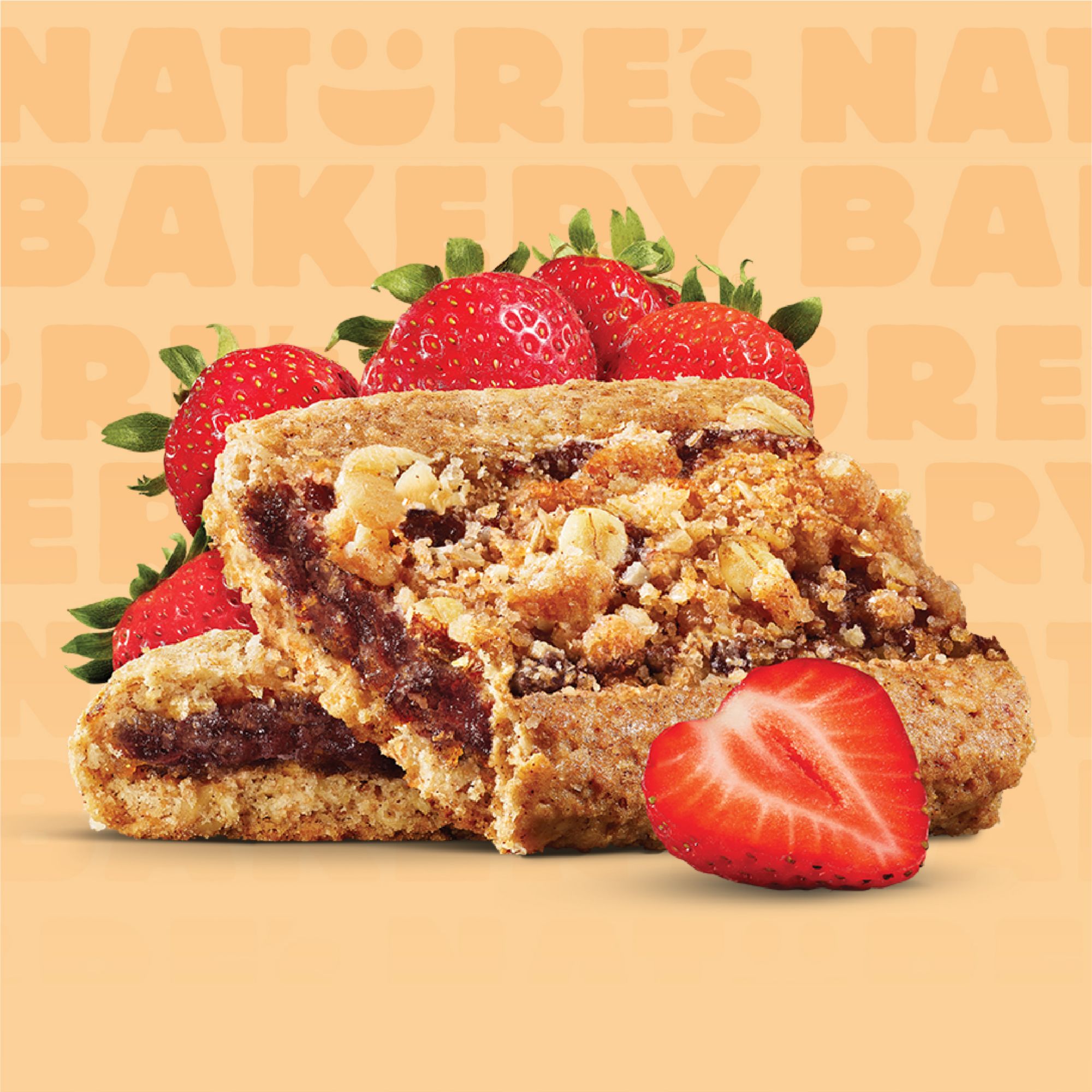 Nature's Bakery Strawberry Oatmeal Crumble Bars, 20 ct./1.41 oz.
