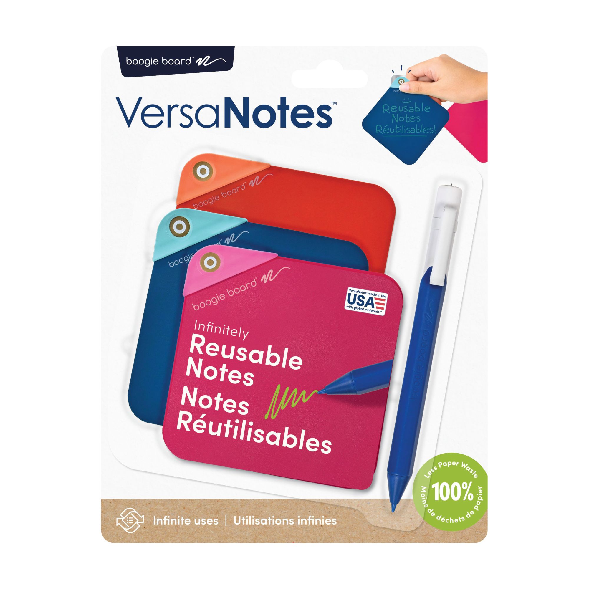 Boogie Board™ - VersaNotes™ Reusable Notes 4X4 Starter Pack