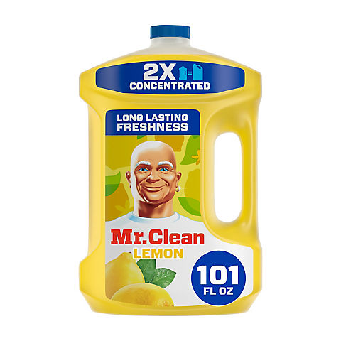 Mr. Clean 2X Concentrated Multi-Surface Cleaner, 101 fl. oz. - Lemon Scent