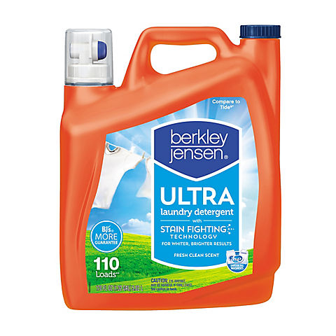 Berkley Jensen Ultra Liquid Laundry Detergent, 170 fl. oz.