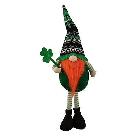 Northlight 20" Leprechaun Boy Gnome Standing St Patrick's Day Figure - Green