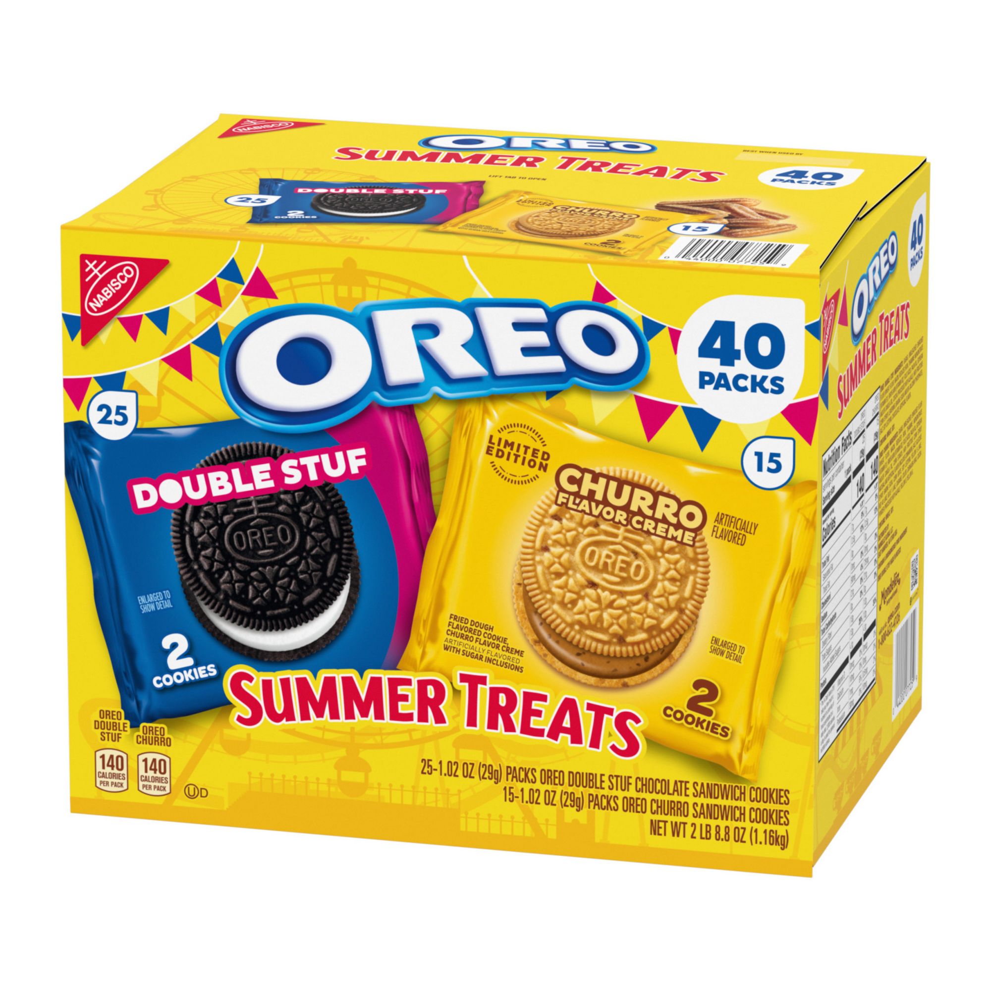 Oreo Summer Treats Variety Pack, 40 pk./1.02 oz.