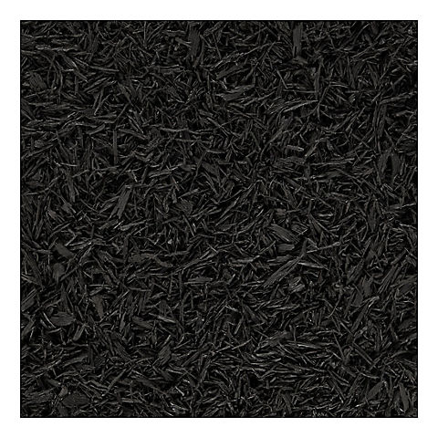 GroundSmart 75 cu.-ft. Black Premium Shredded Rubber Mulch