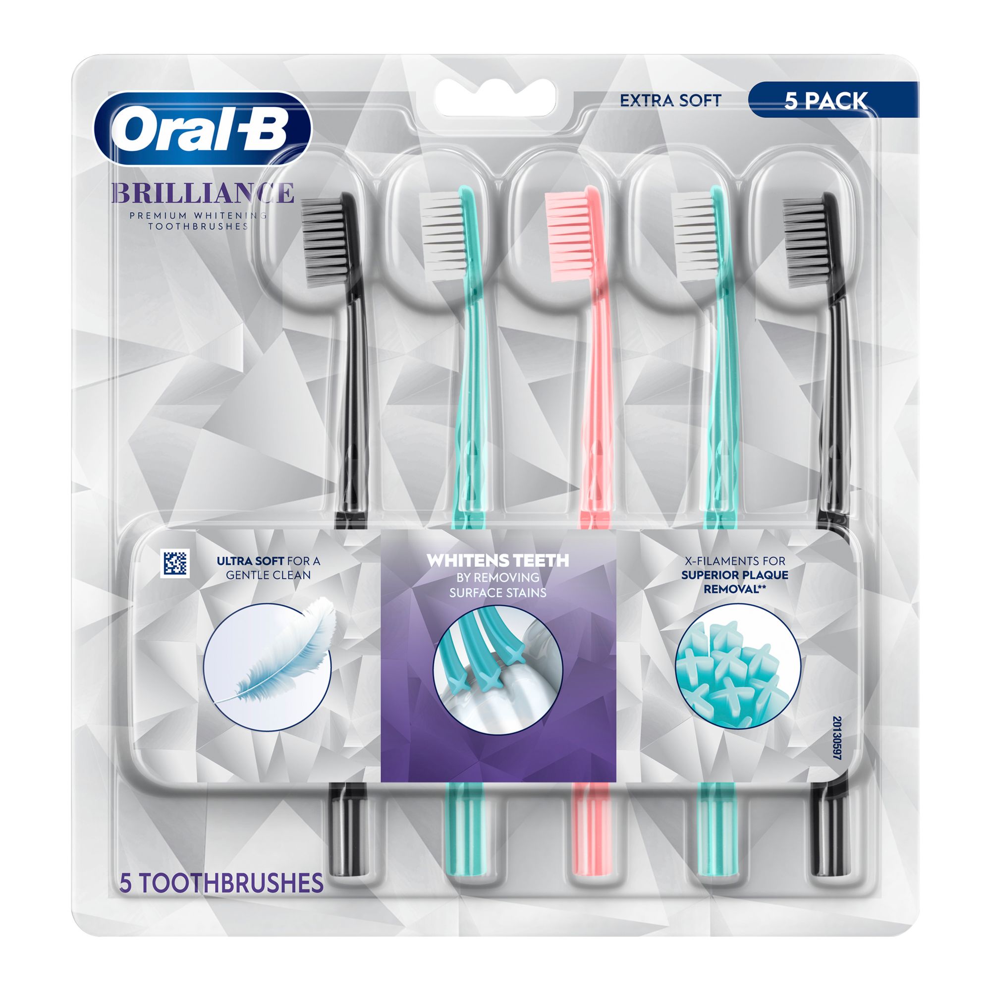 Oral-B Brilliance Premium Whitening Toothbrushes, 5 pk. | BJ's ...